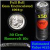 Image 1 : 1964-p Roosevelt 10c roll, 50 pieces