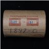 Image 5 : ***Auction Highlight*** Full solid Key date 1897-o Morgan silver dollar roll, 20 coins (fc)
