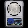 Image 3 : NGC 1923-p Peace Dollar $1 Graded ms63 By NGC
