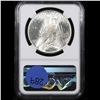 Image 3 : NGC 1925-p Peace Dollar $1 Graded ms63 By NGC