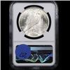 Image 3 : NGC 1925-p Peace Dollar $1 Graded ms64 By NGC