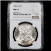 Image 2 : NGC 1884-o Morgan Dollar $1 Graded ms64 By NGC