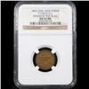 Image 2 : NGC 1863 Peace Maker Civil War Token 1c Graded au55 By NGC