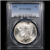 Image 2 : PCGS 1922-p Peace Dollar $1 Graded ms64 By PCGS