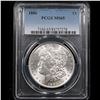 Image 2 : PCGS 1886-p Morgan Dollar $1 Graded ms65 By PCGS