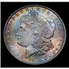 Image 2 : ***Auction Highlight*** 1878-p 7tf Rainbow Toned Vam 83 Morgan Dollar $1 Graded Choice+ Unc By USCG 