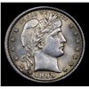 Image 2 : ***Auction Highlight*** 1899-p Barber Quarter 25c Graded Choice+ Unc By USCG (fc)