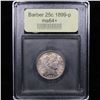 Image 4 : ***Auction Highlight*** 1899-p Barber Quarter 25c Graded Choice+ Unc By USCG (fc)