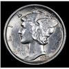 Image 2 : ***Auction Highlight*** 1925-d Mercury Dime 10c Graded Select Unc+ FSB By USCG (fc)