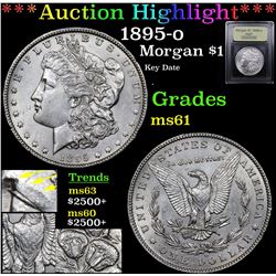 ***Auction Highlight*** 1895-o Morgan Dollar $1 Graded BU+ By USCG (fc)