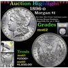 Image 1 : ***Auction Highlight*** 1896-o Morgan Dollar $1 Graded Select Unc By USCG (fc)