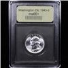 Image 4 : ***Auction Highlight*** 1943-d Washington Quarter 25c Graded GEM++ Unc By USCG (fc)