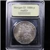 Image 4 : ***Auction Highlight*** 1884-p Morgan Dollar $1 Graded GEM+ Unc By USCG (fc)