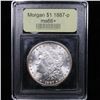 Image 4 : ***Auction Highlight*** 1887-p Morgan Dollar $1 Graded GEM++ Unc By USCG (fc)