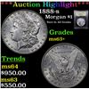 Image 1 : ***Auction Highlight*** 1888-s Morgan Dollar $1 Graded Select+ Unc By USCG (fc)