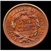 Image 3 : ***Auction Highlight*** 1856 Braided Hair Large Cent 1c Graded Choice+ Unc RB By USCG (fc)