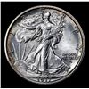 Image 2 : ***Auction Highlight*** 1917-D Obverse Walking Liberty Half Dollar 50c Graded Choice+ Unc By USCG (f