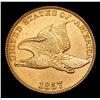 Image 2 : ***Auction Highlight*** 1857 Mint Error Flying Eagle Cent 1c Graded Choice Unc By USCG (fc)