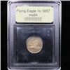 Image 4 : ***Auction Highlight*** 1857 Mint Error Flying Eagle Cent 1c Graded Choice Unc By USCG (fc)