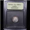 Image 4 : ***Auction Highlight*** 1899-p Rainbow Toned Barber Dime 10c Graded GEM+ Unc By USCG (fc)