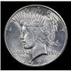 Image 2 : ***Auction Highlight*** 1924-s Peace Dollar $1 Graded Select Unc By USCG (fc)