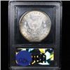 Image 5 : ***Auction Highlight*** 1880-p Rainbow Toned Morgan Dollar $1 Graded GEM Unc By USCG (fc)