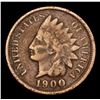 Image 2 : 1900 Indian Cent 1c Grades vf+
