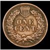 Image 3 : 1907 Indian Cent 1c Grades vf++
