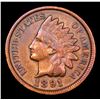 Image 2 : 1891 Indian Cent 1c Grades vf++