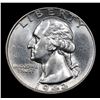 Image 2 : 1943-p Washington Quarter 25c Grades Select+ Unc
