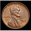 Image 2 : 1919-p Tiger Toining Lincoln Cent 1c Grades Select Unc BN