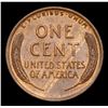 Image 3 : 1919-p Tiger Toining Lincoln Cent 1c Grades Select Unc BN