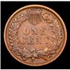 Image 3 : 1882 Indian Cent 1c Grades xf