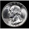 Image 2 : 1944-s Washington Quarter 25c Grades Choice+ Unc