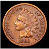 Image 2 : 1880 Indian Cent 1c Grades xf+