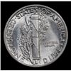 Image 3 : 1935-p Mercury Dime 10c Grades Select Unc+ FSB