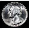 Image 2 : 1942-p Washington Quarter 25c Grades GEM Unc