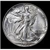 Image 2 : 1945-p Walking Liberty Half Dollar 50c Grades Select+ Unc