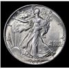 Image 2 : 1944-p Walking Liberty Half Dollar 50c Grades Select Unc