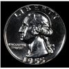 Image 2 : 1955 Washington Quarter 25c Grades GEM++ Proof