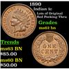 Image 1 : 1890 Indian Cent 1c Grades Select Unc BN