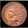 Image 2 : 1879 Indian Cent 1c Grades xf+