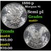 Image 1 : 1886-p Morgan Dollar $1 Grades Select+ Unc