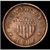 Image 2 : 1863 Union For Ever Civil War Token 1c Grades vf++