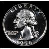 Image 2 : 1956 Washington Quarter 25c Grades GEM++ Proof Cameo