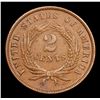 Image 3 : 1865 Two Cent Piece 2c Grades Choice AU