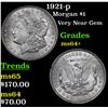 Image 1 : 1921-p Morgan Dollar $1 Grades Choice+ Unc