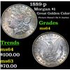 Image 1 : 1889-p Morgan Dollar $1 Grades Choice Unc