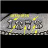 Image 7 : 1878/1878-p 7tf Vam 113 Morgan Dollar $1 Grades Choice AU/BU Slider