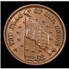 Image 2 : 1863 Shoot Him on the Spot Dix Civil War Token 1c Grades Choice AU